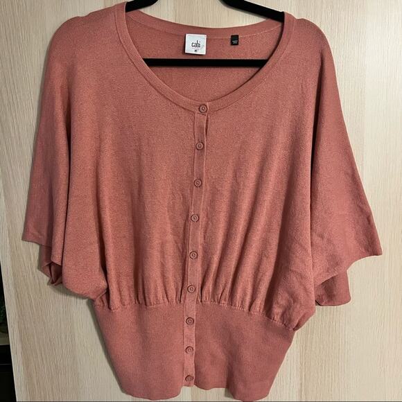 Cabi Dusty Pink Cardigan - Picture 2 of 4